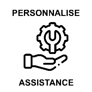 img personnalisé assistance