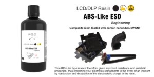 POC Lab. Résine ABS-Like ESD
