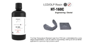 POC Lab. Résine High Temperature HT-160C